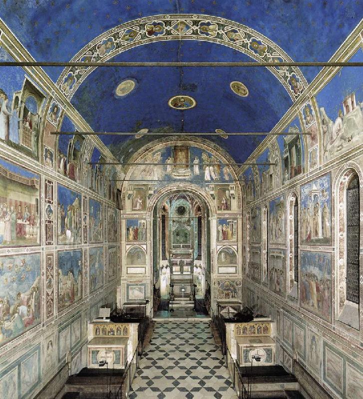 GIOTTO di Bondone The Chapel viewed from the entrance dfg oil painting image